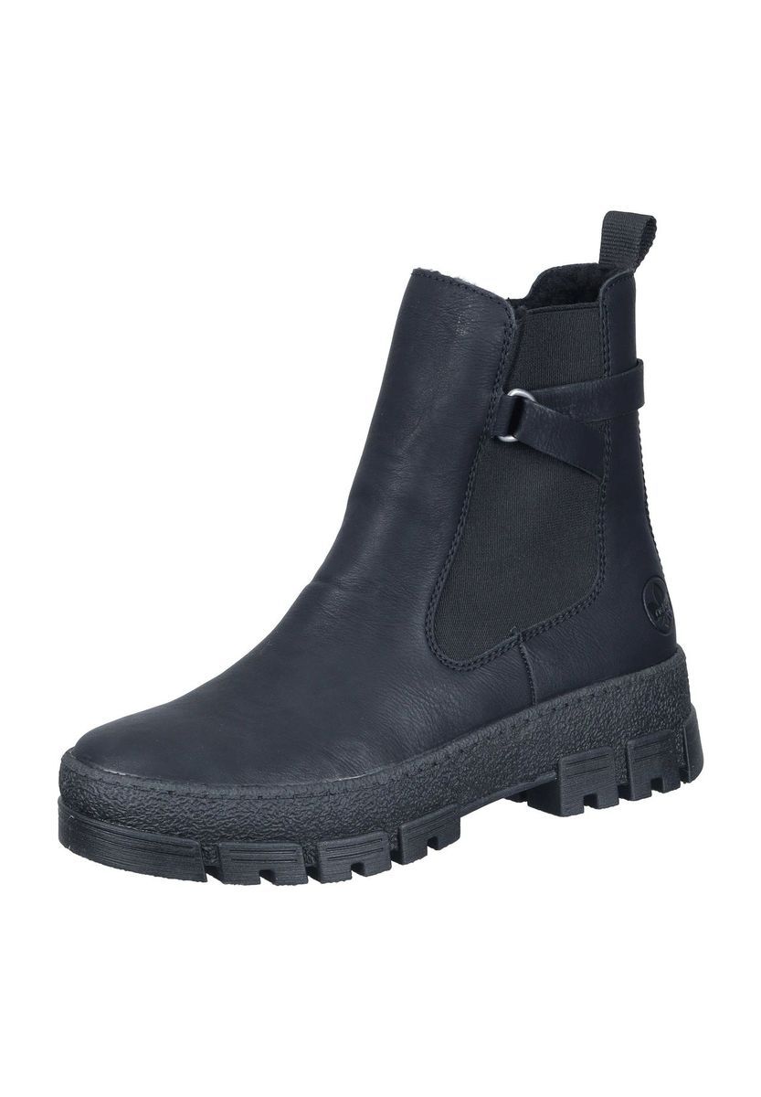 Klassische schwarze Chelsea Stiefelette