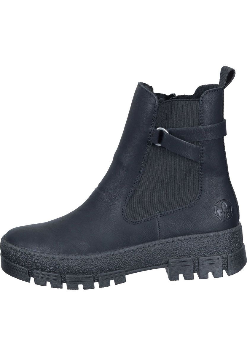 Klassische schwarze Chelsea Stiefelette
