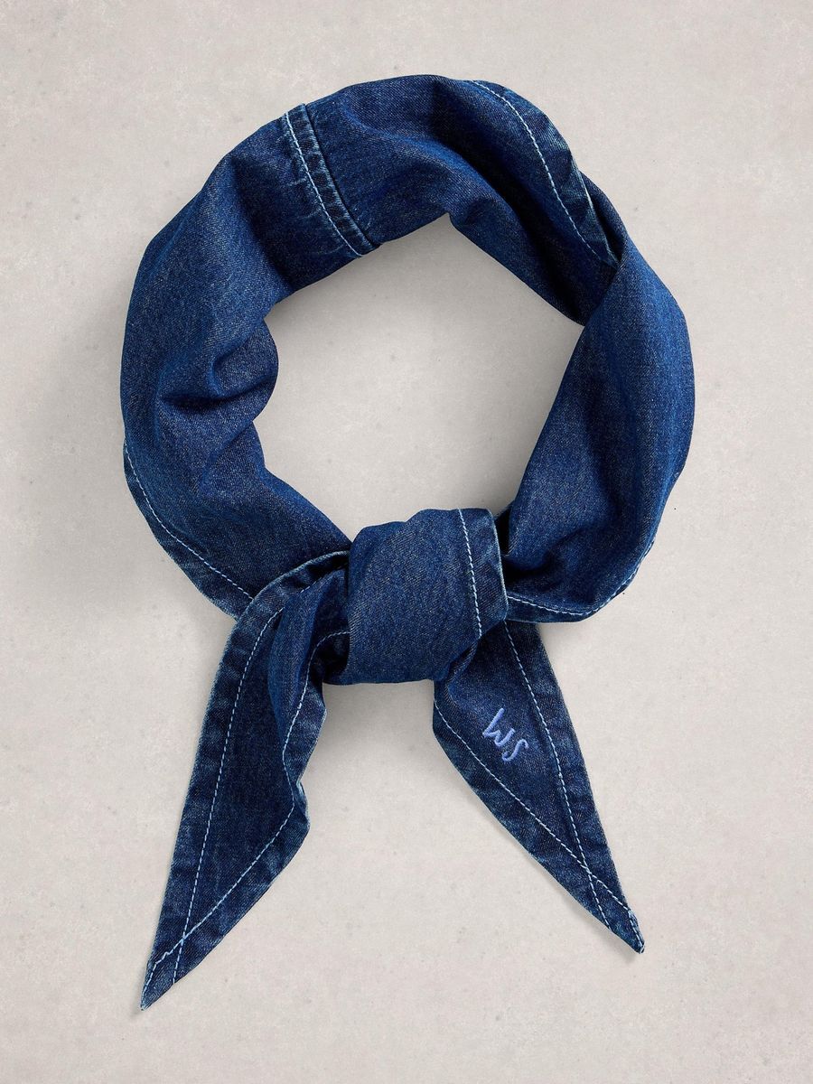 Dreieckstuch aus Denim