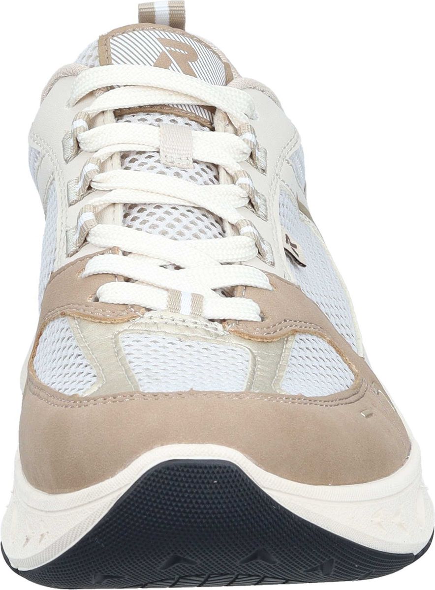 Beige Damen Sneaker mit Leopardenmuster