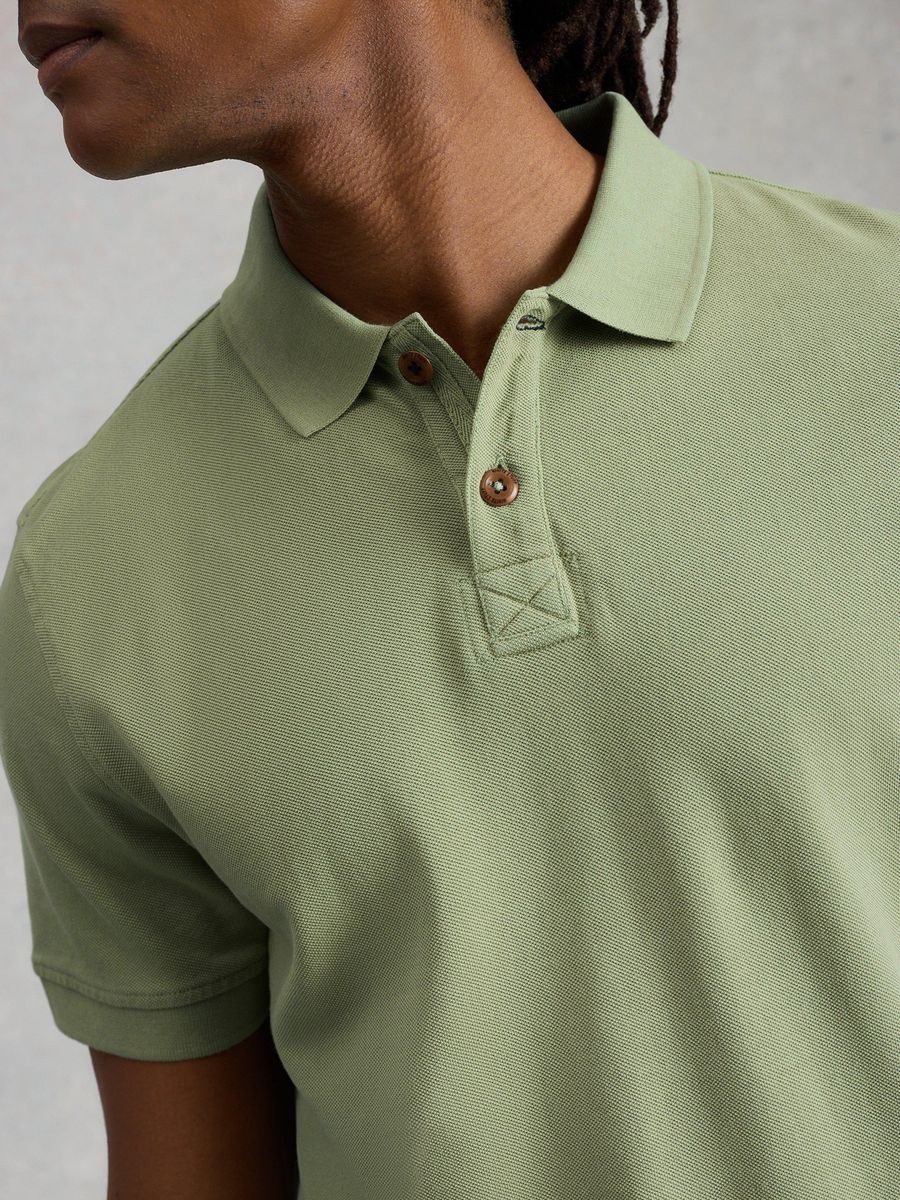 Klassisches Baumwoll-Poloshirt
