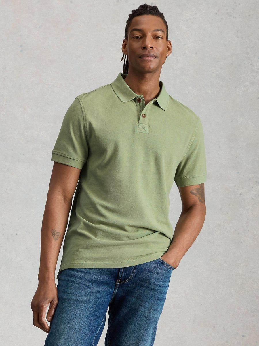 Klassisches Baumwoll-Poloshirt