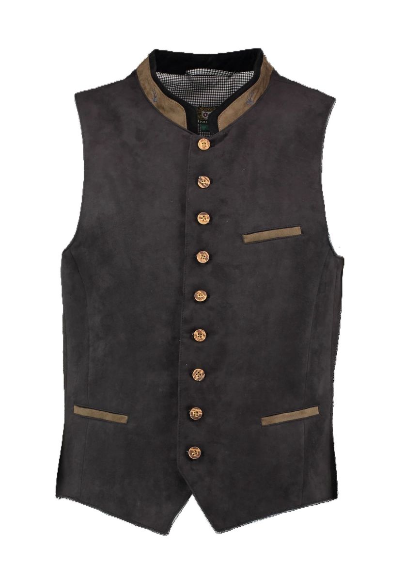 Traditionelle Deutsche Trachtenweste mit Stehkragen