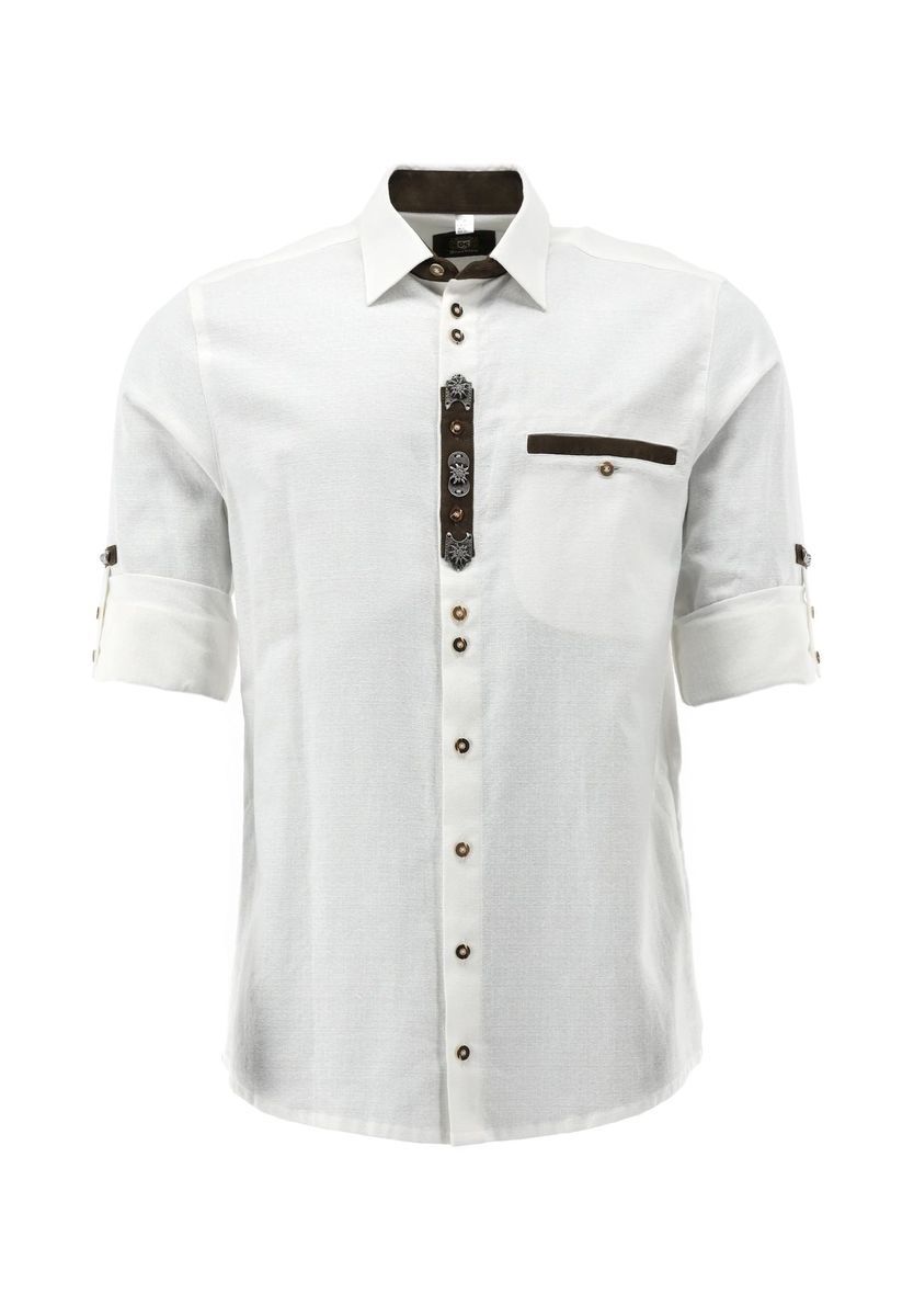 Herren Trachtenhemd mit traditionellen Details