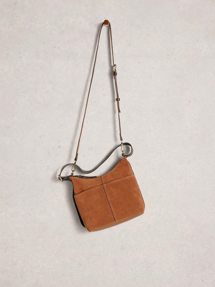 Sophia Leder Crossbody Schultertasche