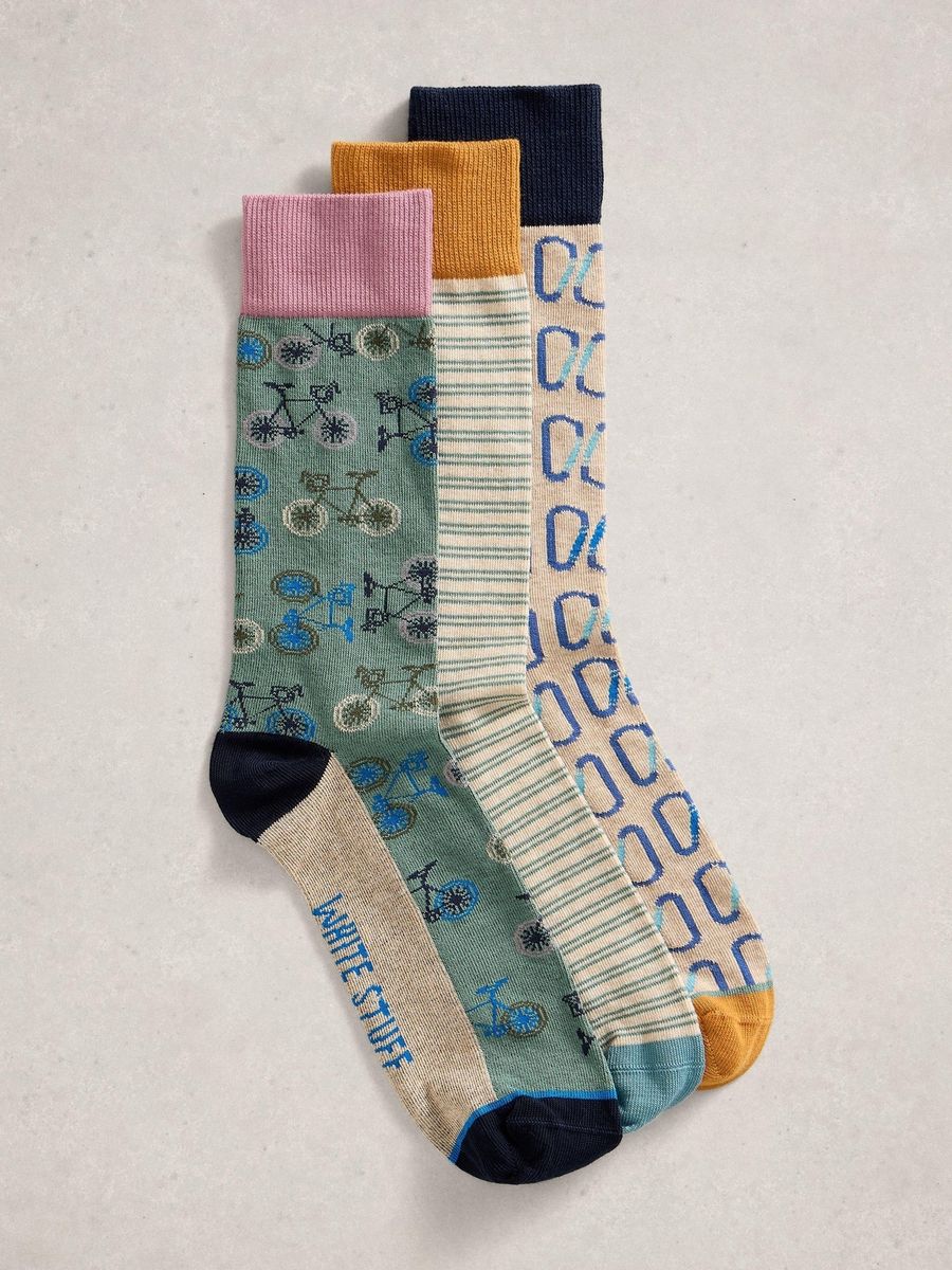 Socken Set mit Muster