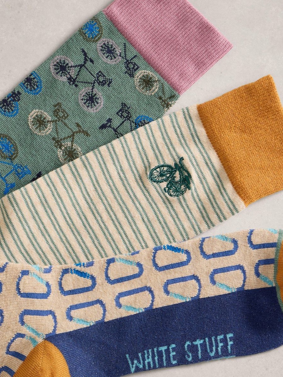 Socken Set mit Muster