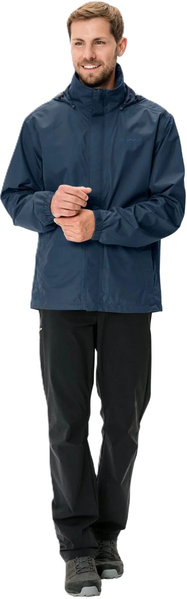 Leichte wasserdichte Herrenjacke mit Kapuze