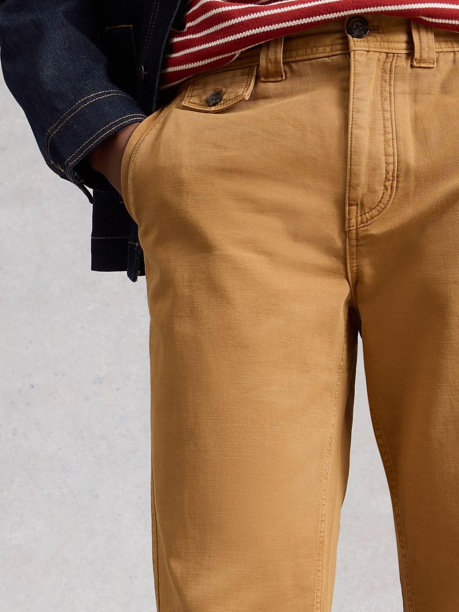 Lässige Chino-Hose aus Bio-Baumwolle