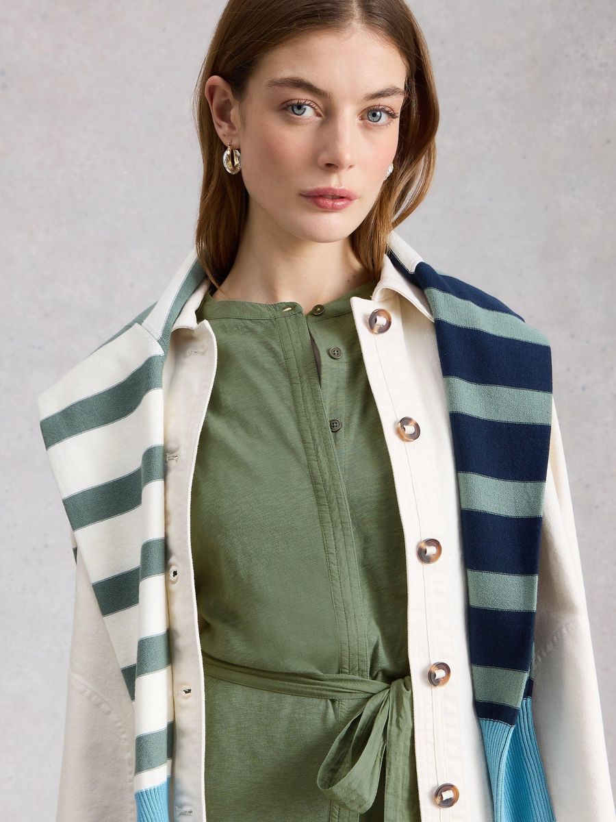 Lässiger Jersey-Jumpsuit mit Bindegürtel