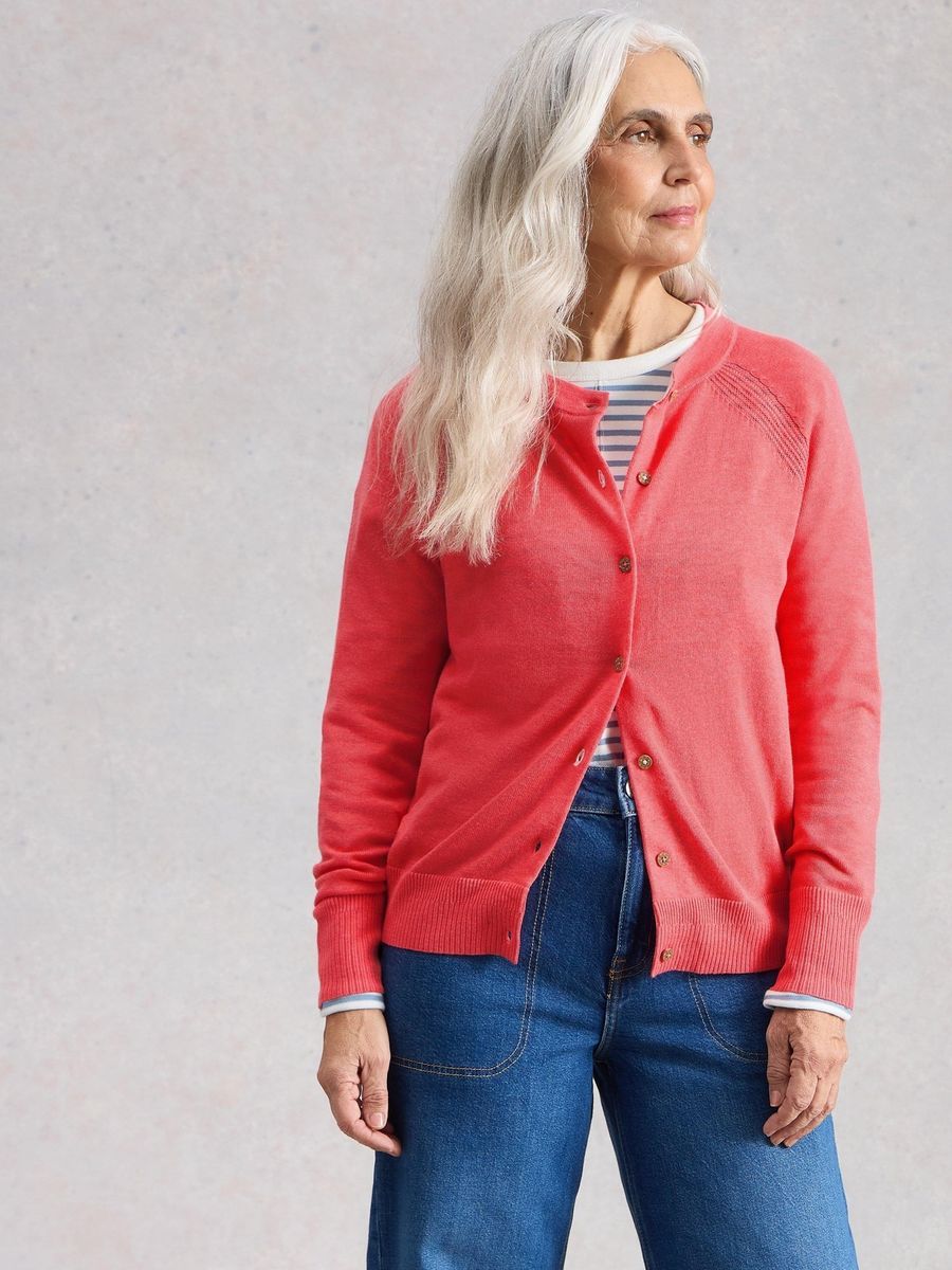Strickjacke aus Bio-Baumwolle