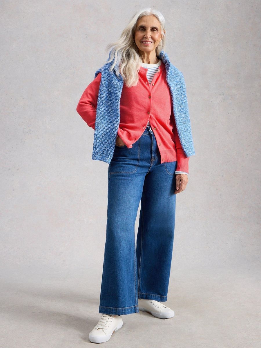 Strickjacke aus Bio-Baumwolle