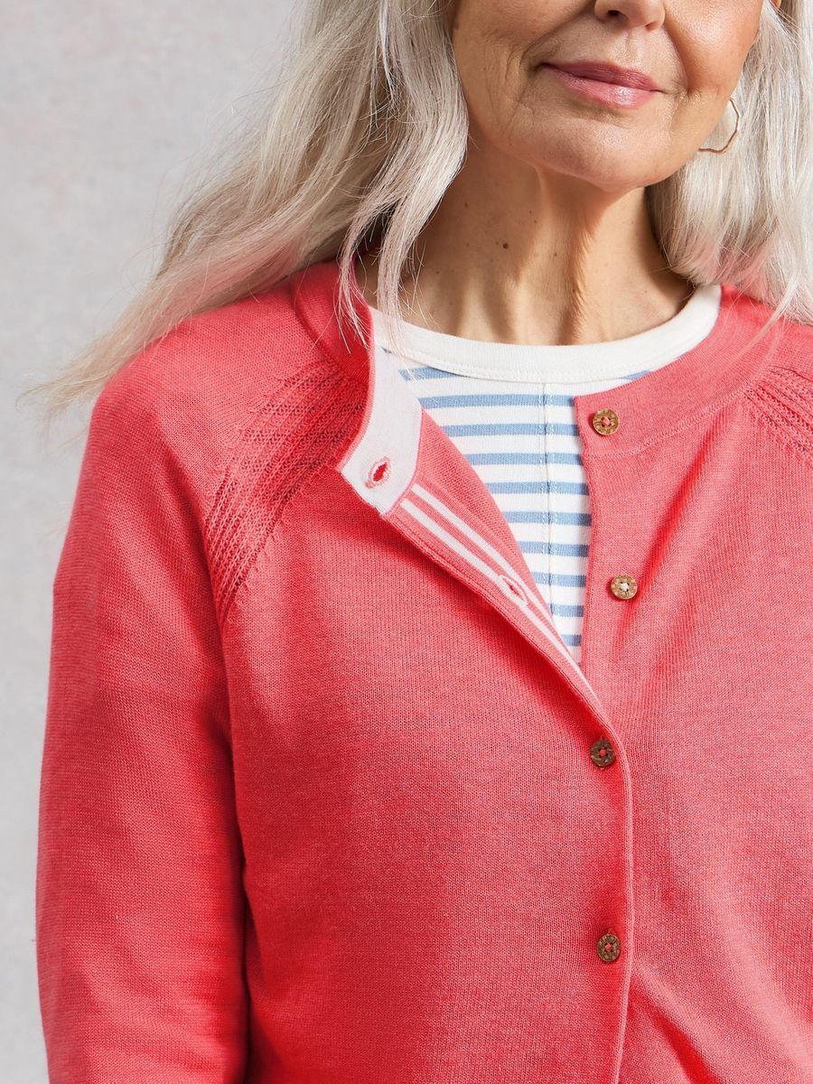 Strickjacke aus Bio-Baumwolle