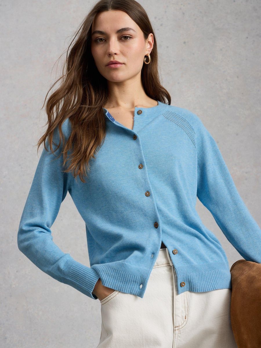 Strickjacke aus Bio-Baumwolle