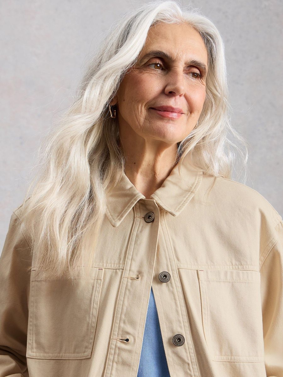 Arbeitsjacke aus Bio-Baumwolltwill