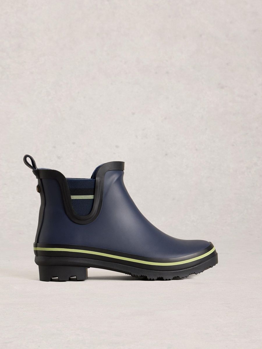 Marineblaue Chelsea Gummistiefeletten