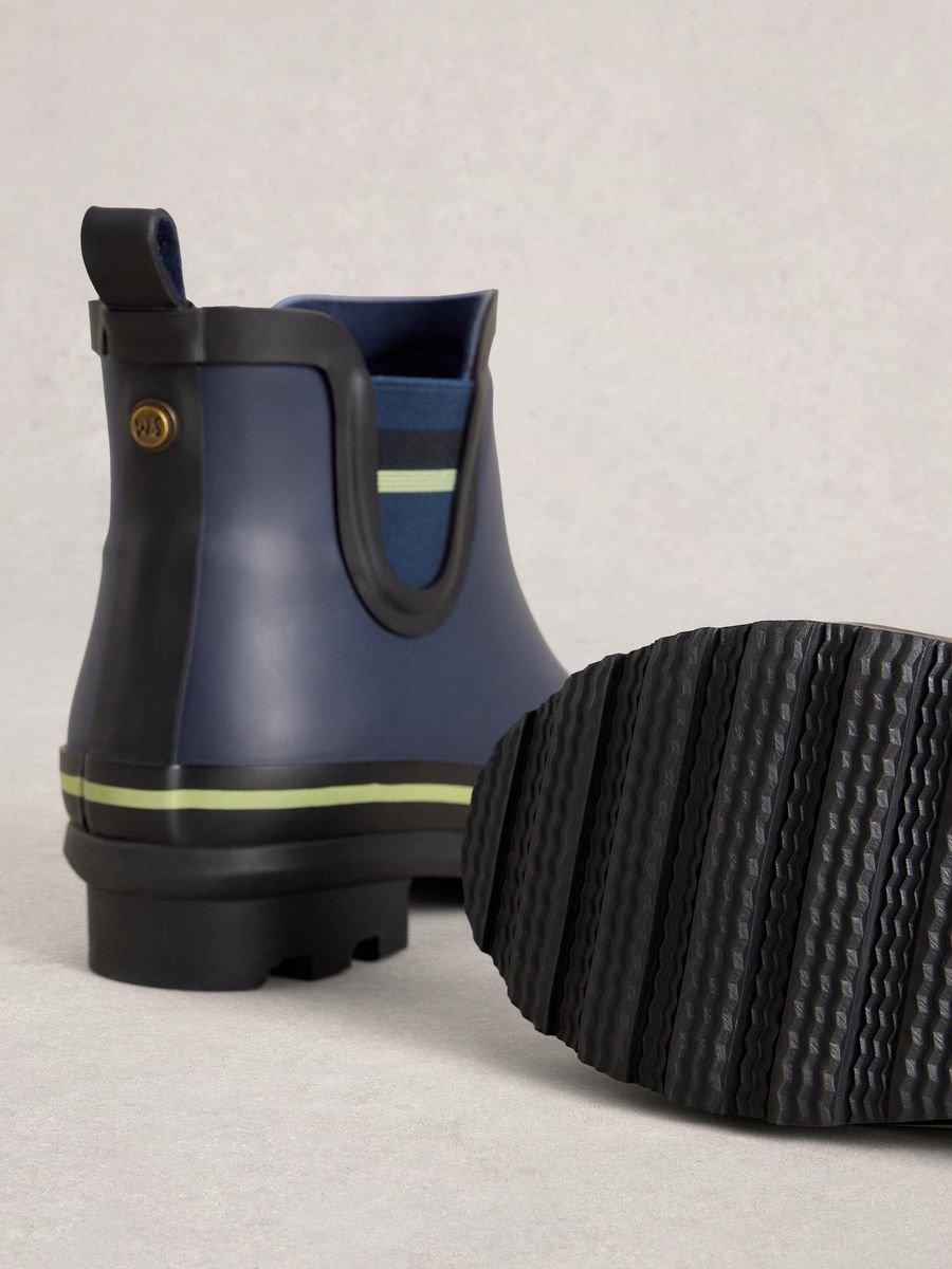 Marineblaue Chelsea Gummistiefeletten