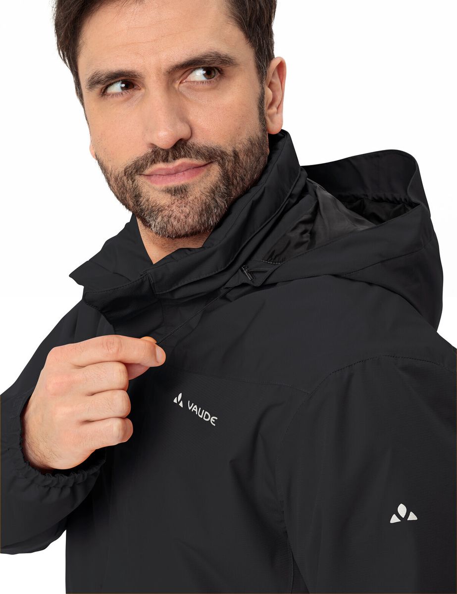 Isolierte wasserdichte Fahrrad-Regenjacke für Herren