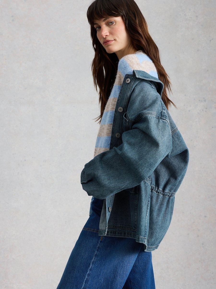 Luna Jeansjacke aus Bio-Baumwolle