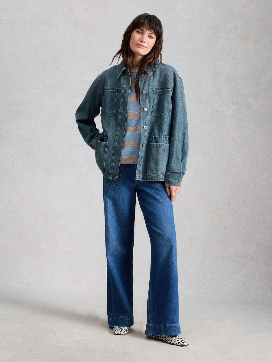 Luna Jeansjacke aus Bio-Baumwolle