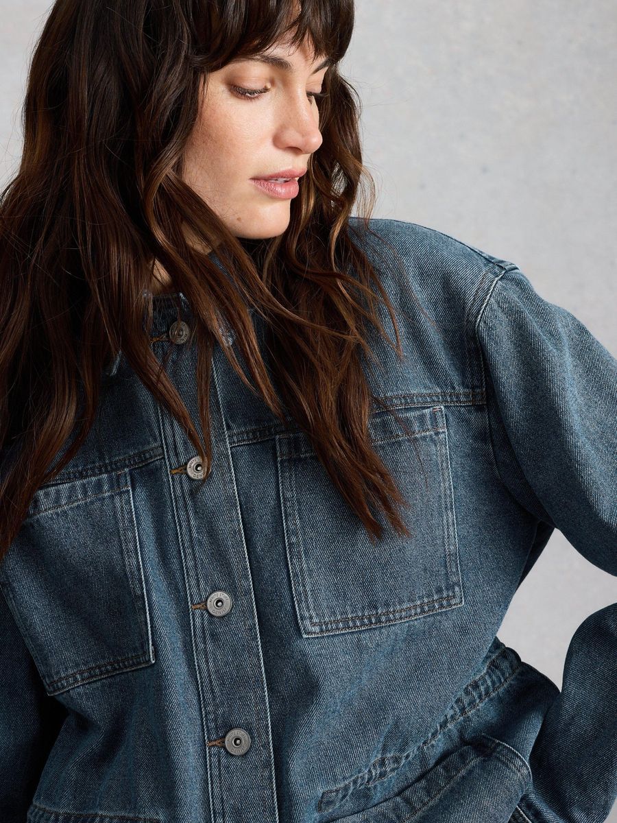 Luna Jeansjacke aus Bio-Baumwolle