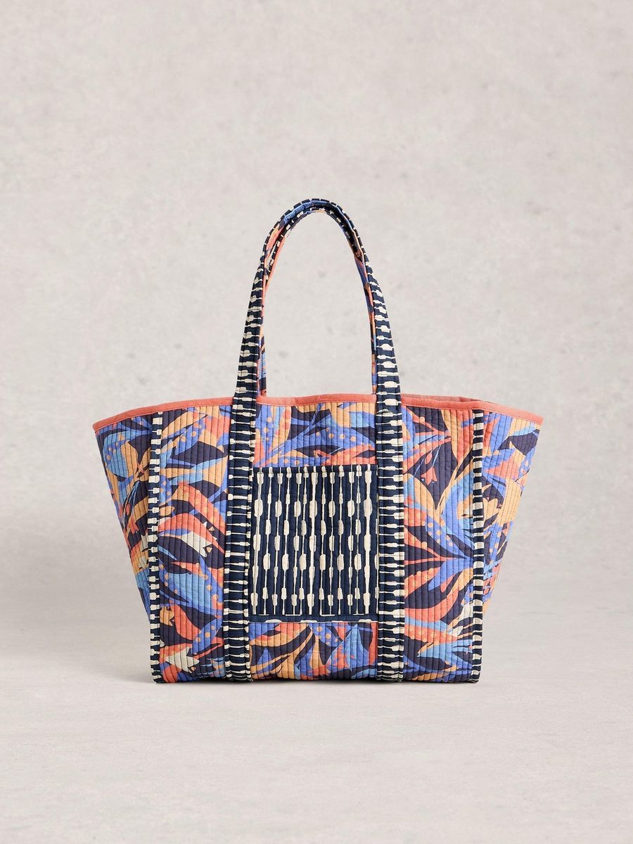 Wendbare gesteppte Shopper-Tasche