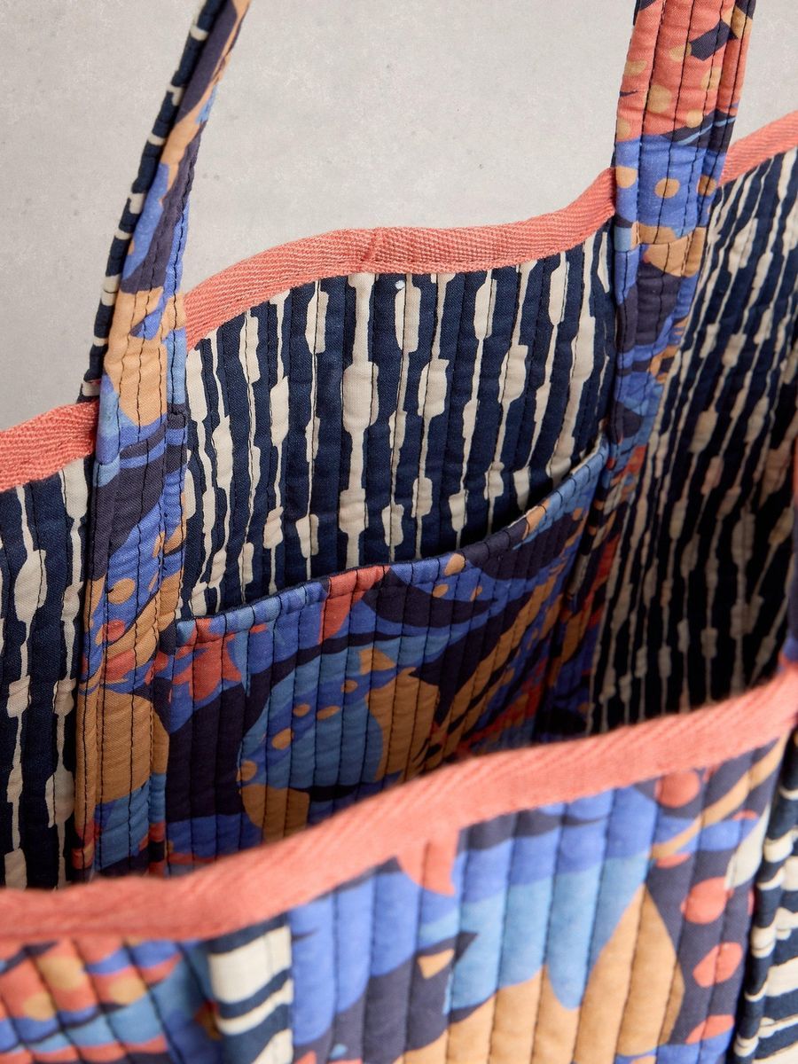 Wendbare gesteppte Shopper-Tasche