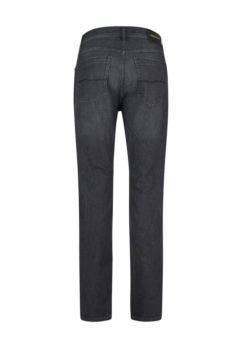 Regular Tapered Fit Jeans im Used-Look