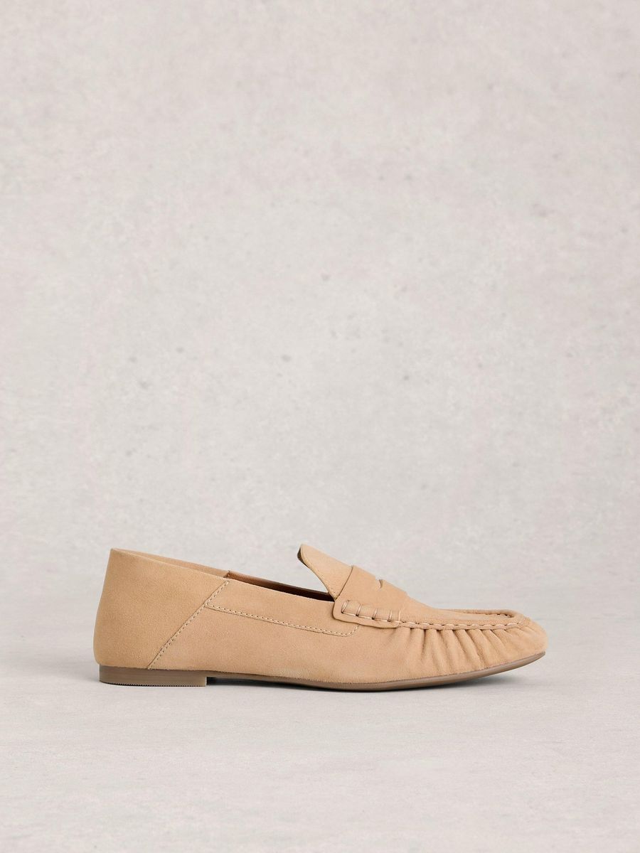 Lässige Penny Loafer aus Wildleder