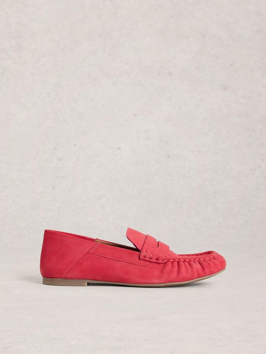 Lässige Penny Loafer aus Wildleder