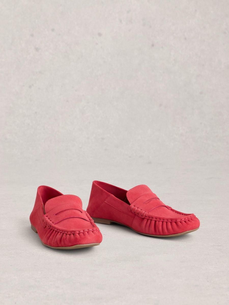 Lässige Penny Loafer aus Wildleder