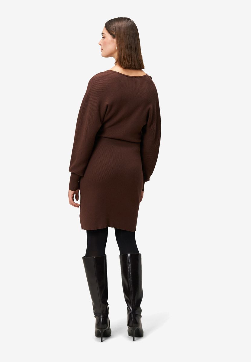 Strickkleid mit Wickeloptik