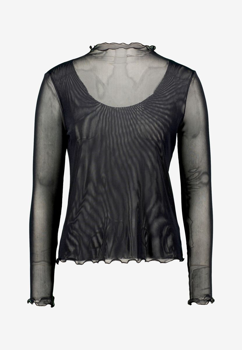Langarmshirt transparent