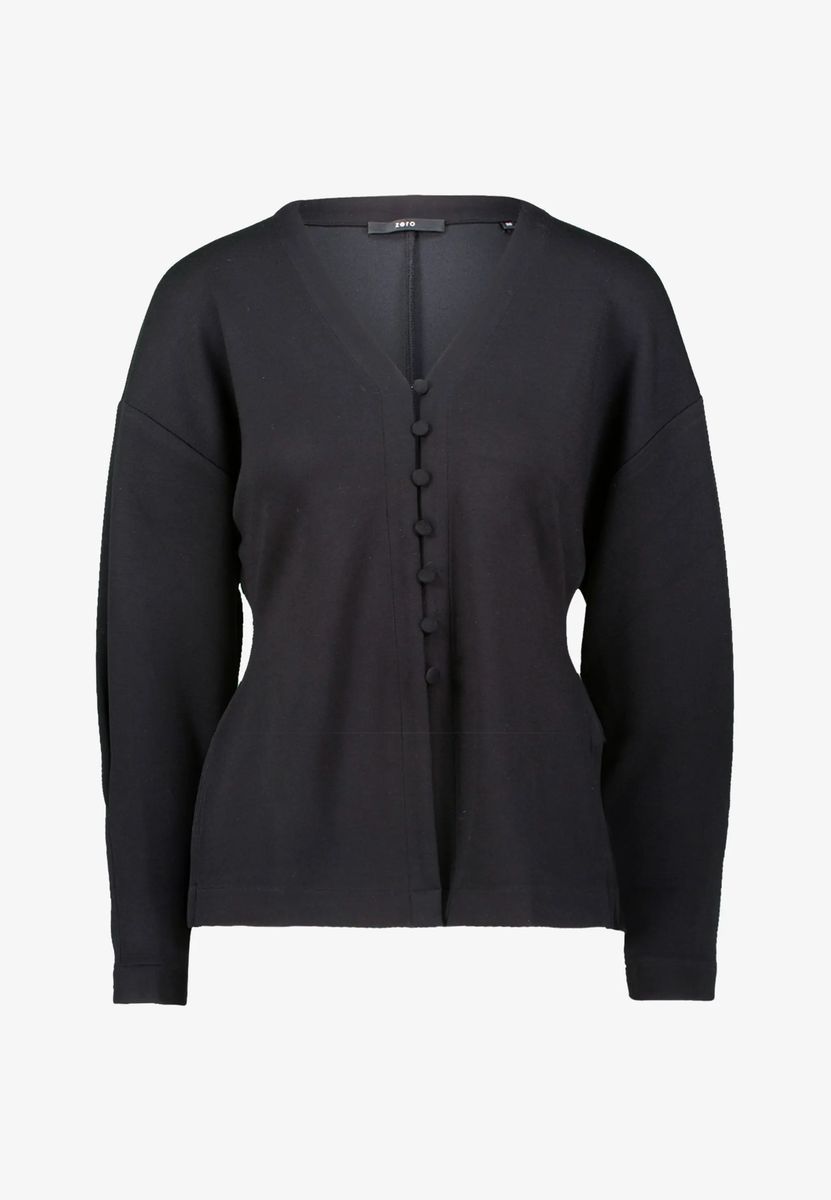 Sweatshirt mit Knopfleiste