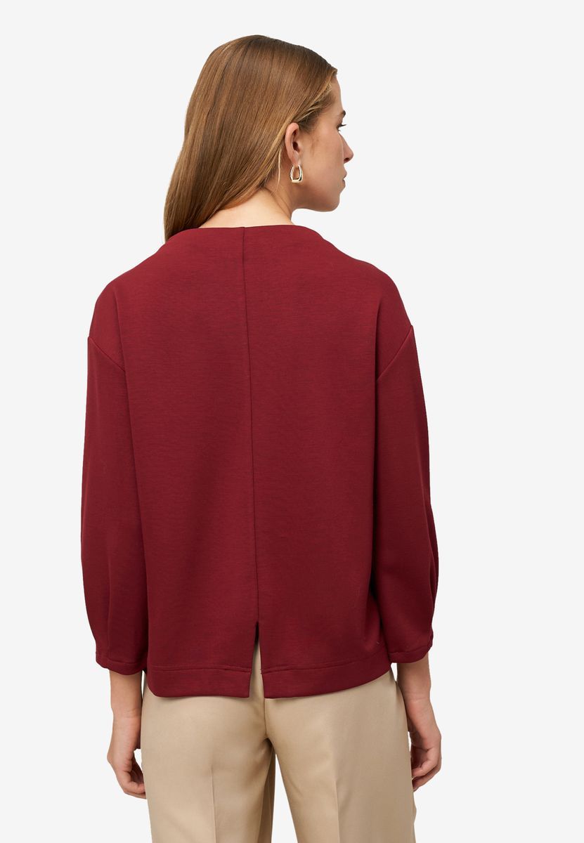 Sweatshirt mit Dreiviertelärmeln