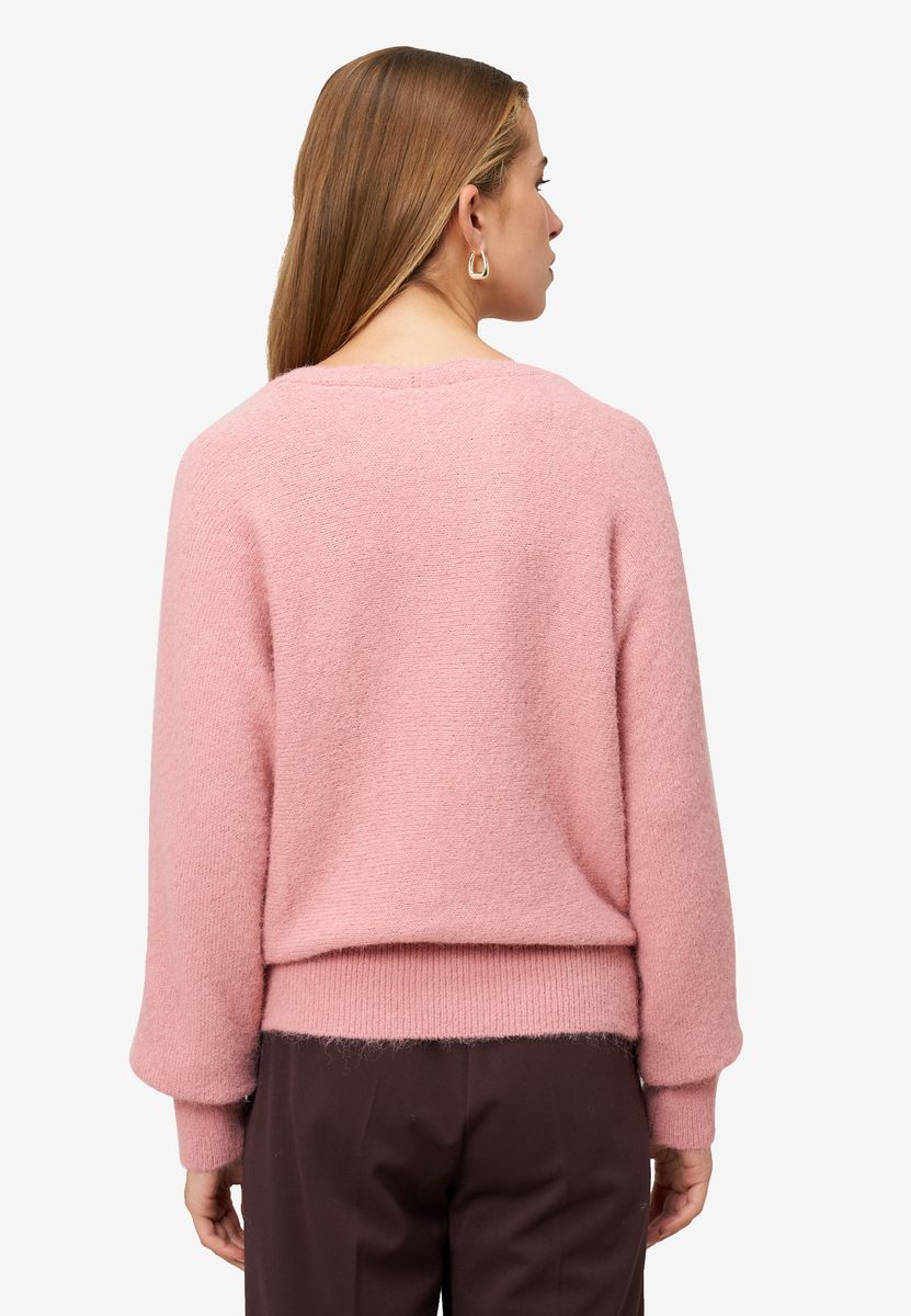Strickpullover mit U-Boot Ausschnitt