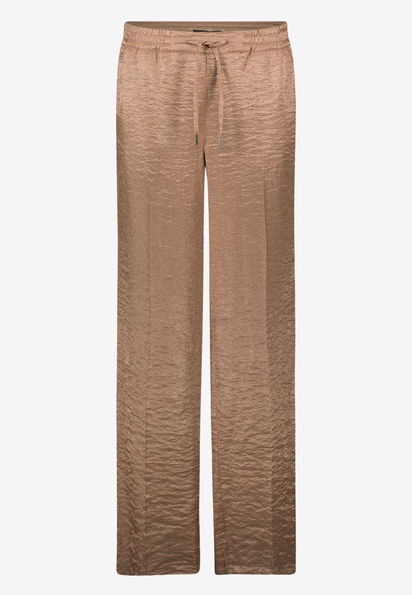 Weite Loungehose mit Struktur