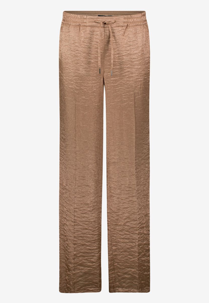 Weite Loungehose mit Struktur