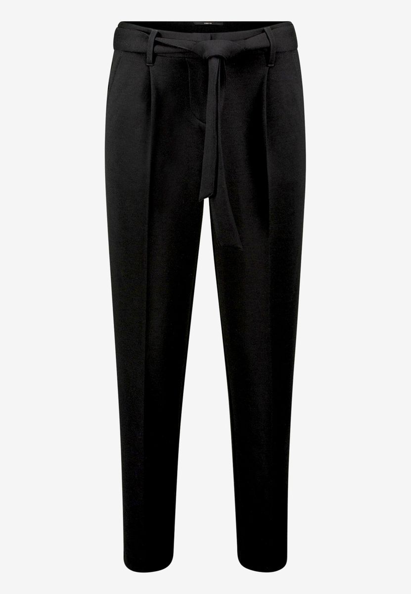 Stoffhose mit Bindegürtel 28 Inch