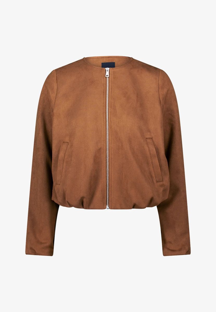 Blazerjacke mit Reißverschluss