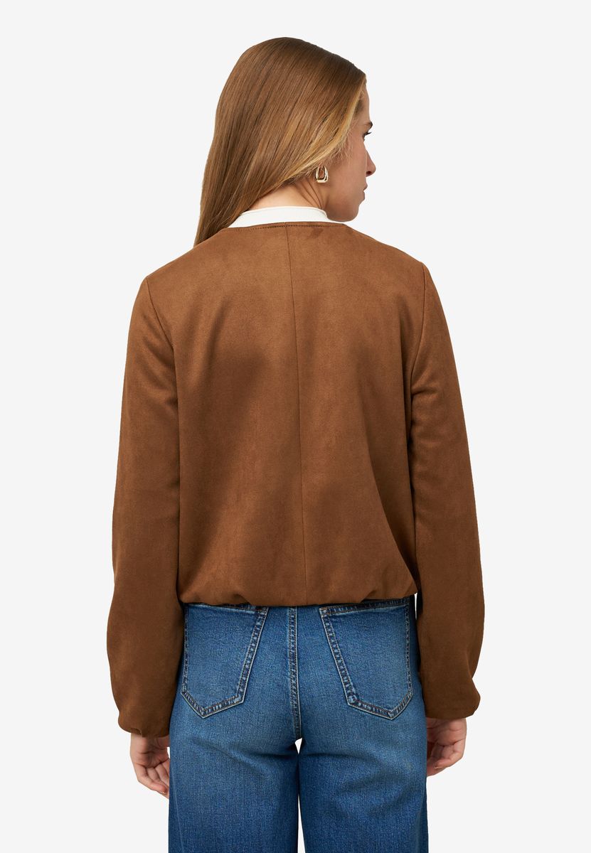 Blazerjacke mit Reißverschluss
