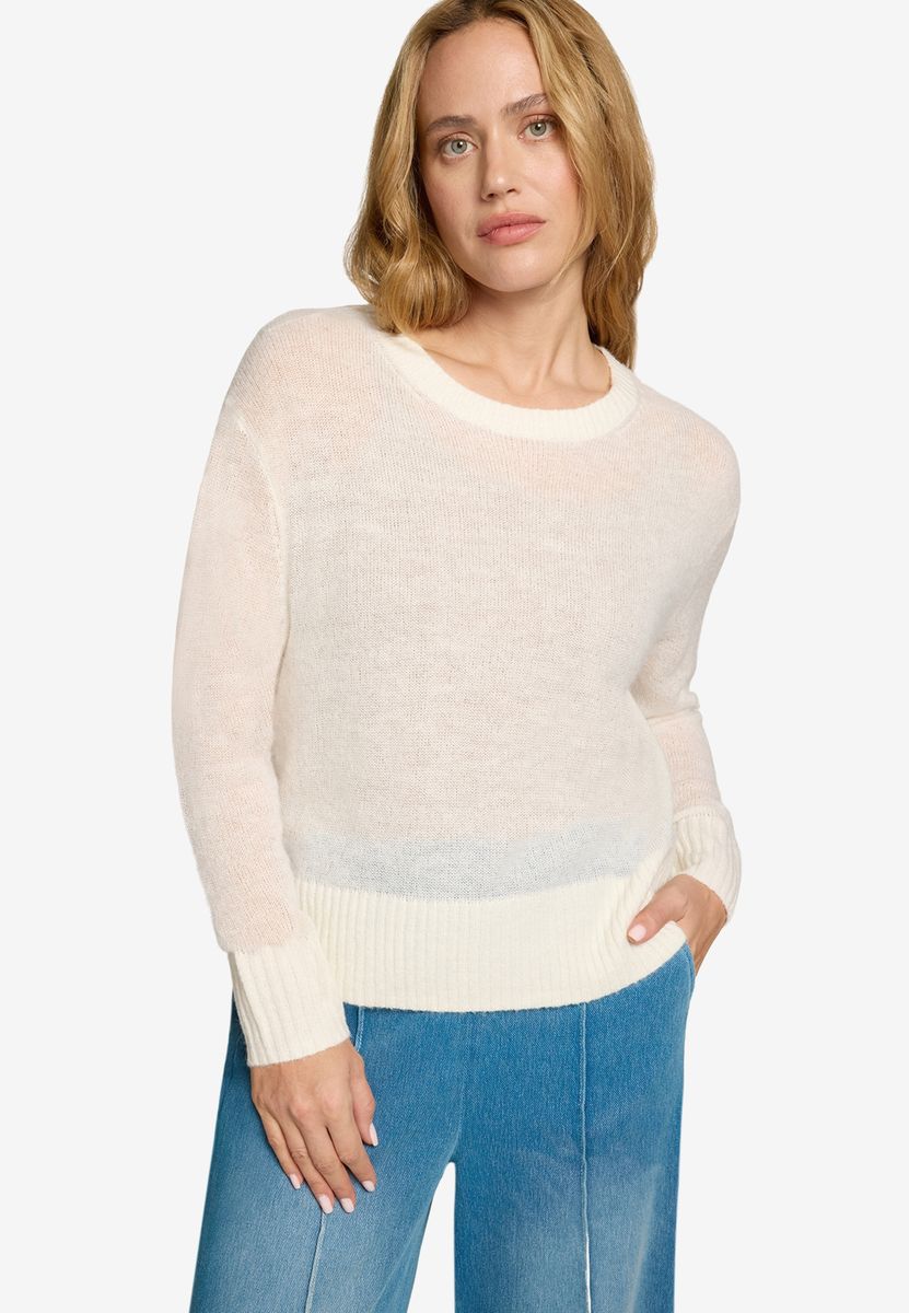 Weicher Strickpullover mit Alpaka-Anteil