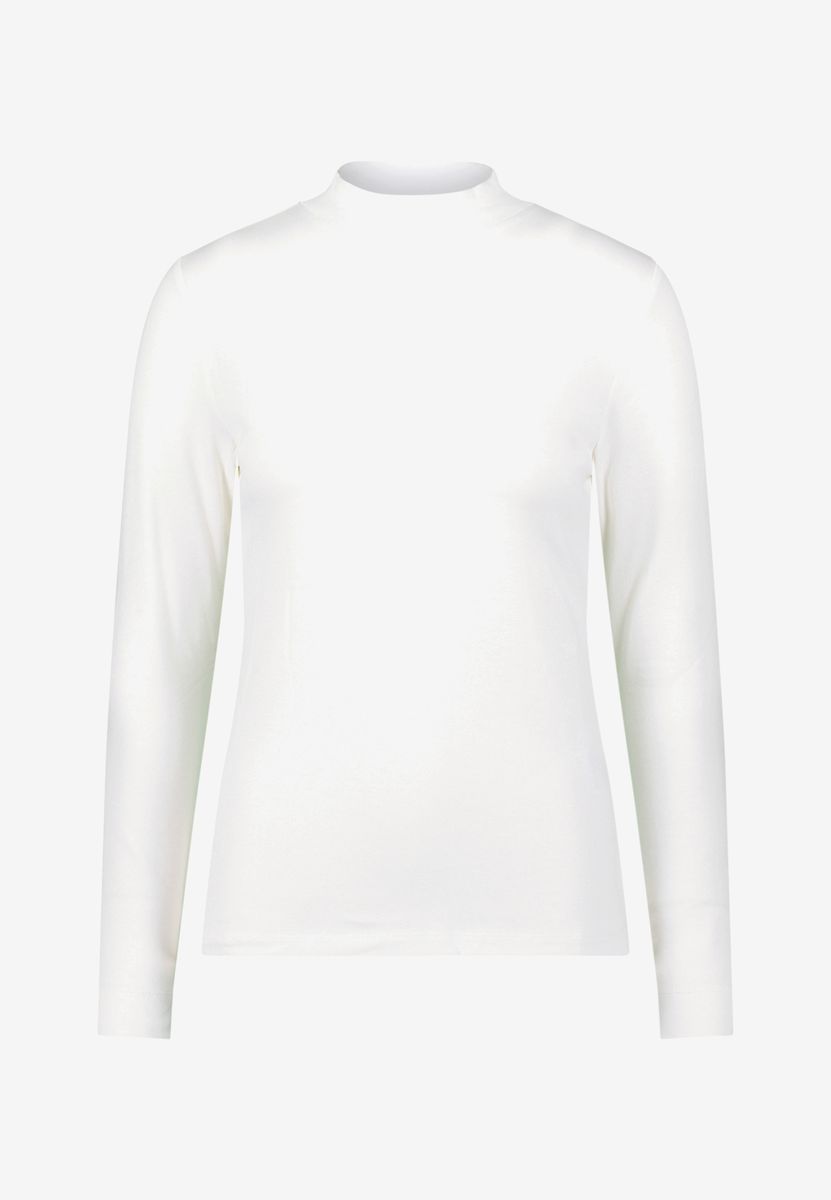 Langarmshirt mit Stehkragen