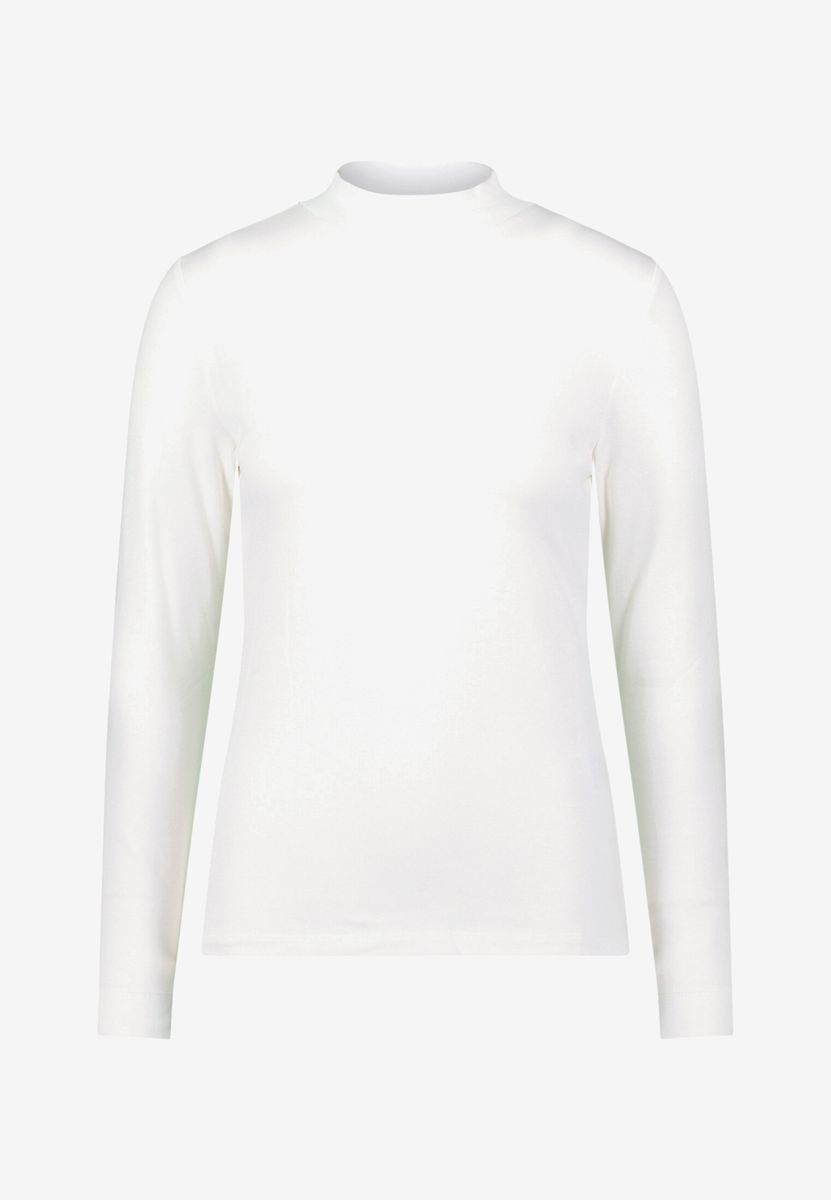 Langarmshirt mit Stehkragen