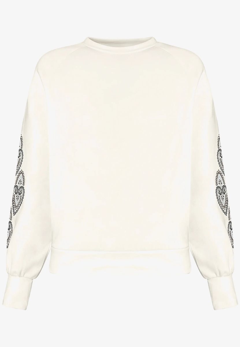 Sweatshirt mit Aufdruck