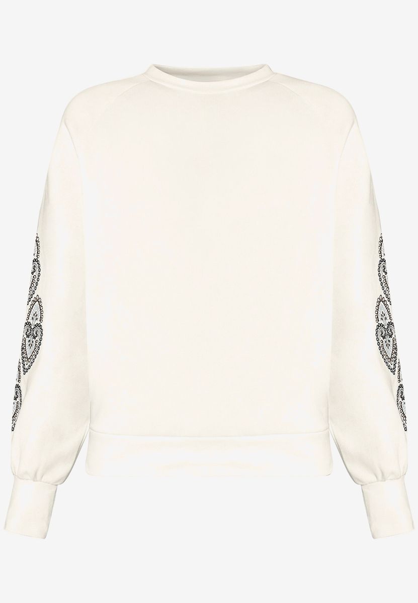 Sweatshirt mit Aufdruck