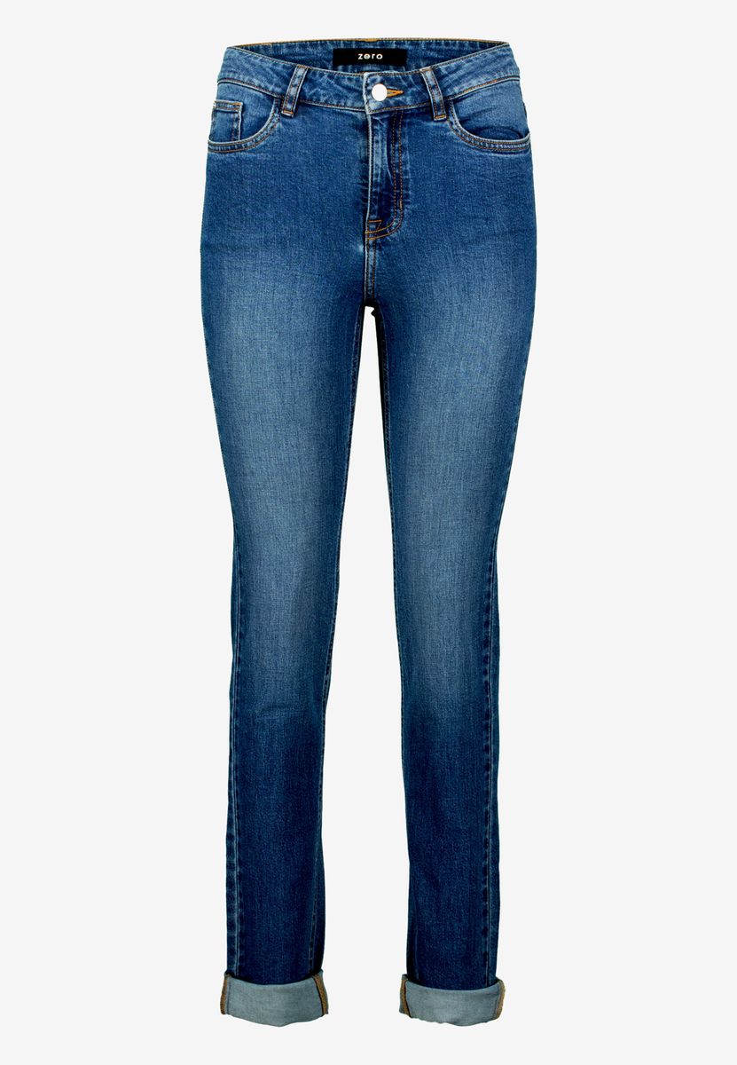 Zeitlose Straight-Leg-Jeans aus Denim