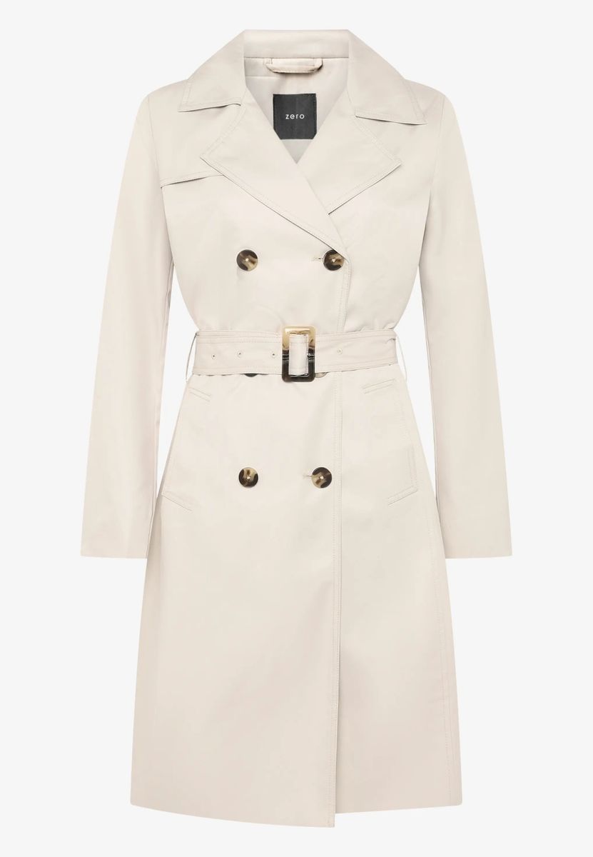 Klassischer Trenchcoat mit Gürtel