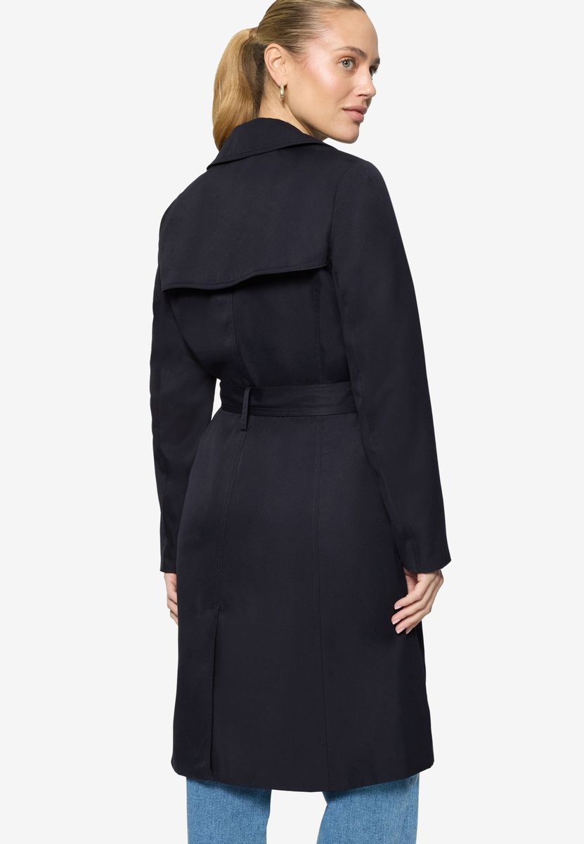 Klassischer Trenchcoat mit Gürtel