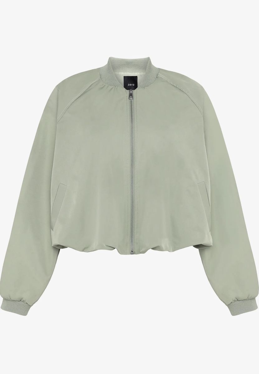 Oversized Bomberjacke mit Reißverschluss